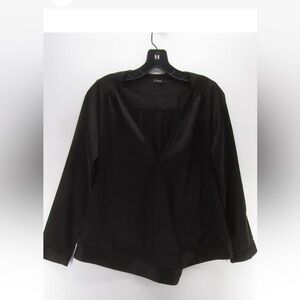 Guess satin like surplice top